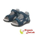 Dětské chlapecké kožené sandály modré D.D. Step AC290-295B
