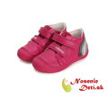 Dívčí celoroční kožené boty D.D. Step Tmavě růžové Duha 082-41652A