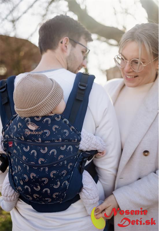 Manduca XT Rainbow Night rastúci ergonomický nosič Manduca XT Rainbow Night rastúci ergonomický nosič