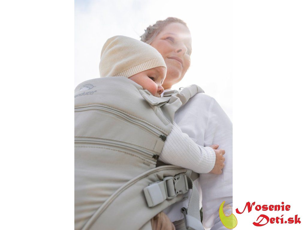 Manduca XT Monochrome Cloud detský rastúci ergonomický nosič Manduca XT Monochrome Cloud detský rastúci ergonomický nosič