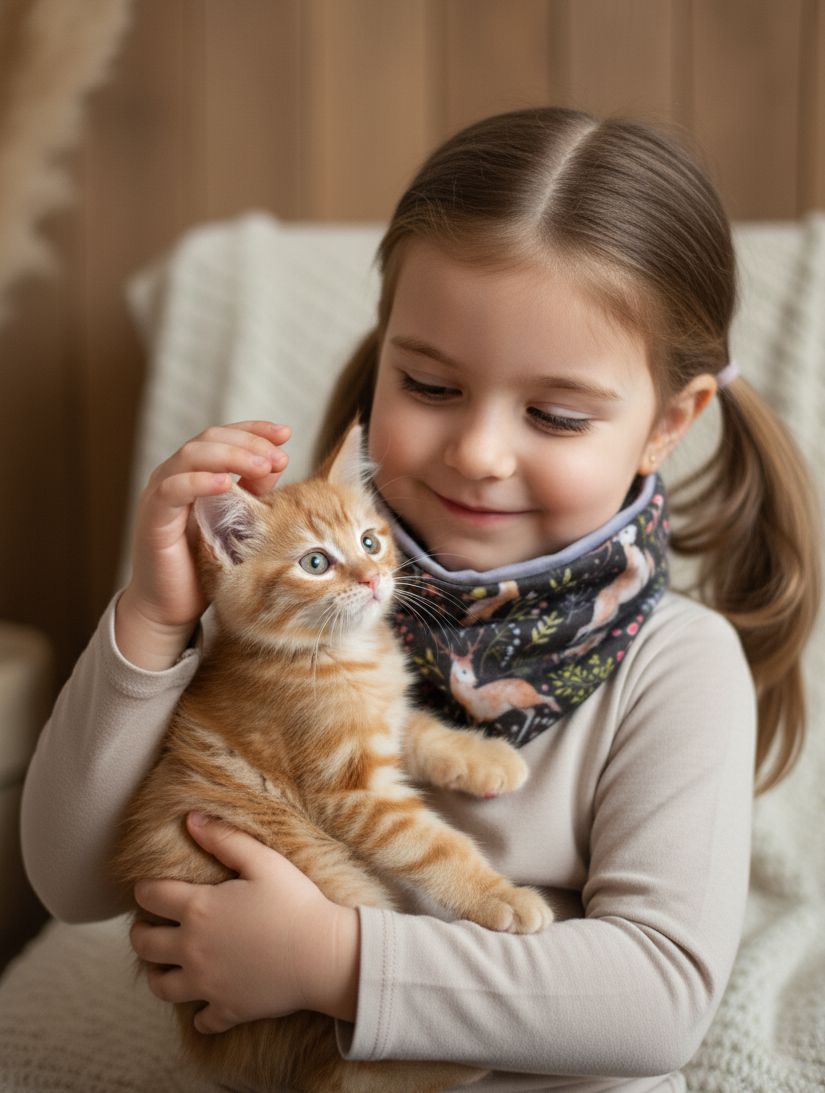 Detský obojstranný nákrčník Fleece bavlna Jelenček Svetlofialová Detský obojstranný nákrčník Fleece bavlna Jelenček Svetlofialová