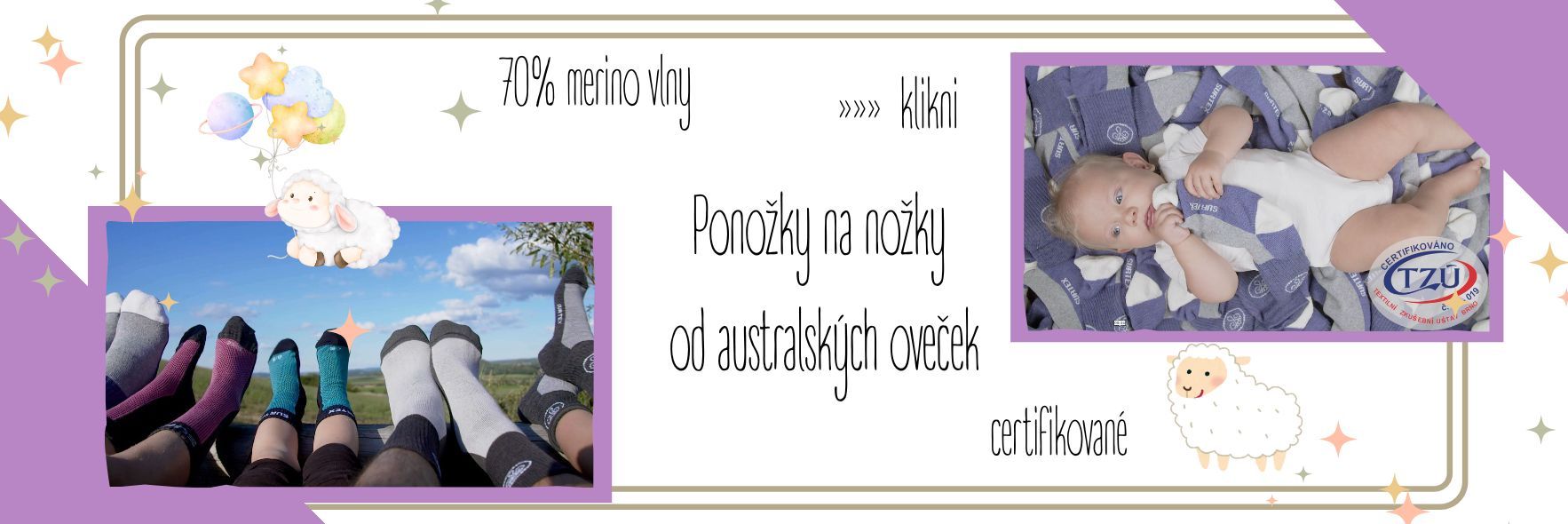 Merino ponožky Surtex