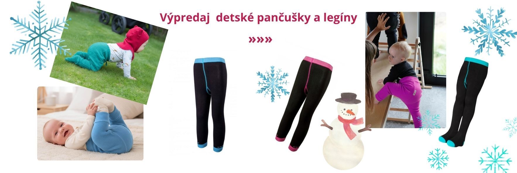 Výpredaj detské pančušky a legíny