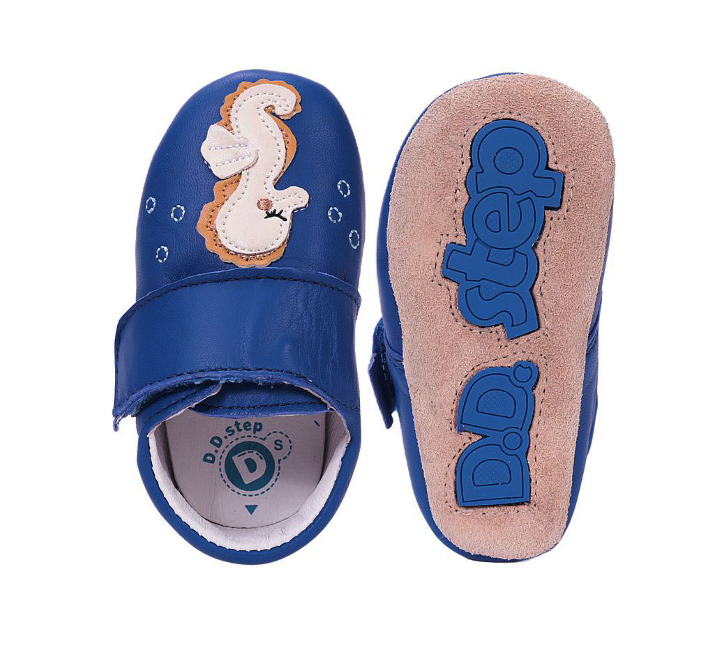 Detské kožené capačky D.D. Step Marine Morský koník Detské kožené capačky D.D. Step Marine Morský koník