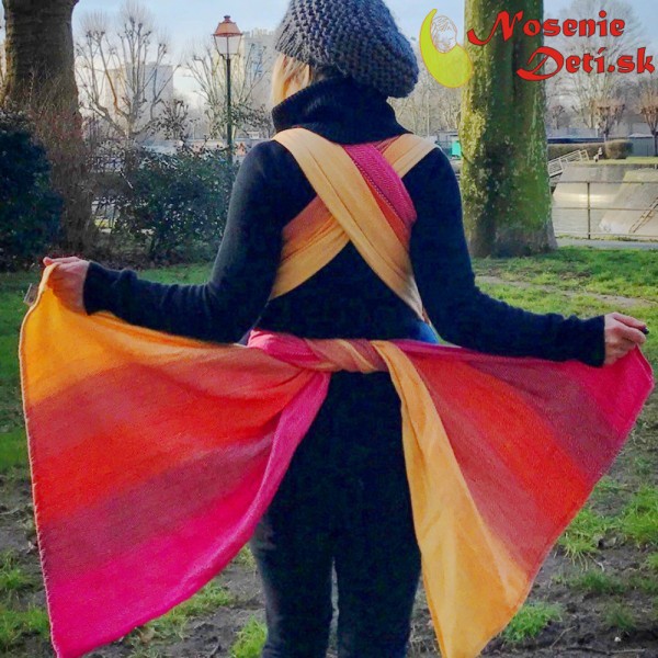 Šatka na nosenie detí Didymos Lisca Funny Day
