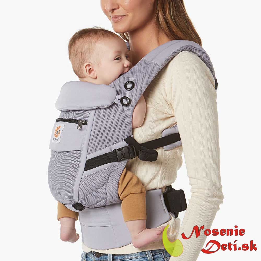 Nosič pre deti a bábätká Ergobaby Adapt Lilac Grey Nosič pre deti a bábätká Ergobaby Adapt Lilac Grey