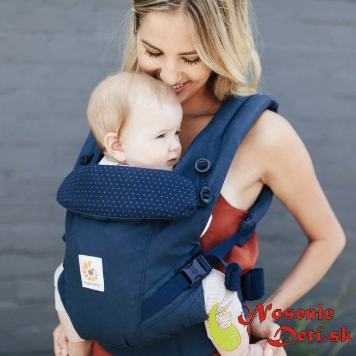 Detský rastúci nosič Ergobaby Adapt Erobaby Adapt Navy Mini Dots