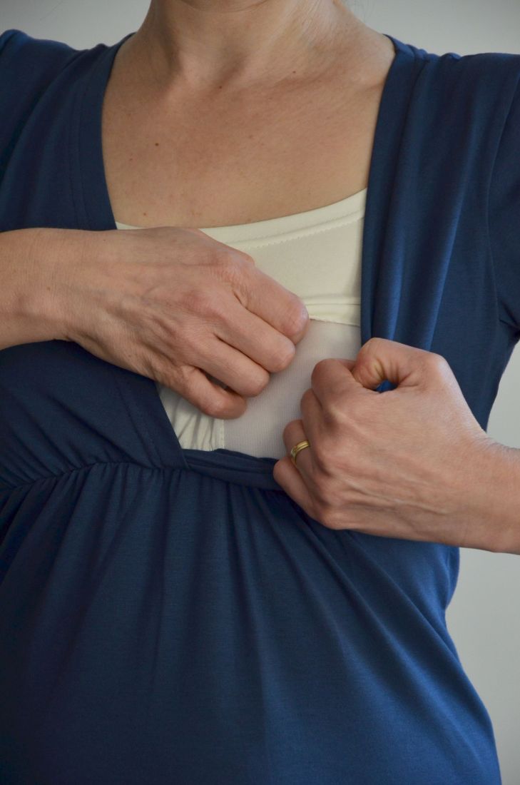 Tehotenská nočná košeľa na dojčenie DR Lucia Jeans