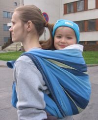 Dieťa v českej šatke ŠaNaMi (More)