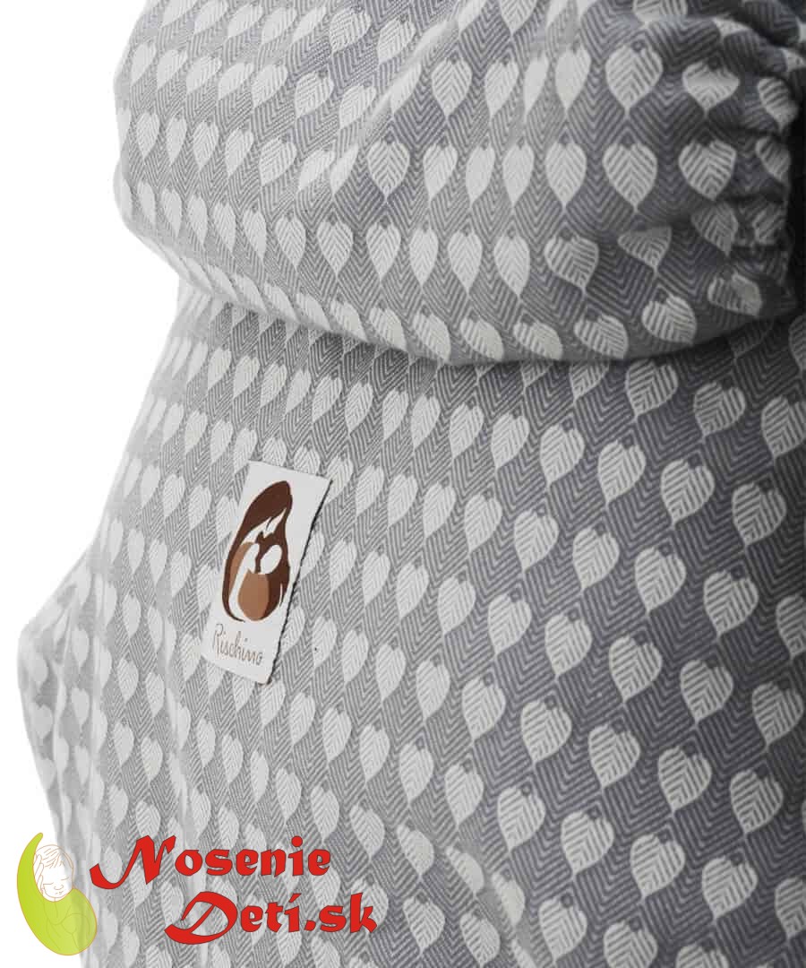 Nosič pre deti Rischino Flexible White Little Hearts