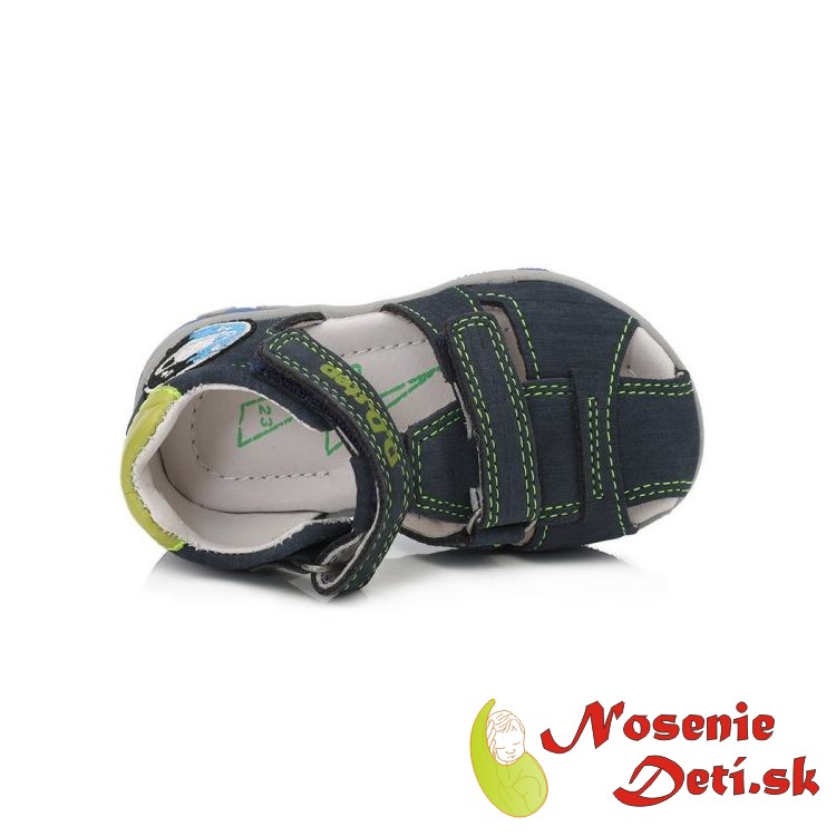 Chlapčenské letné sandále DD Step modré