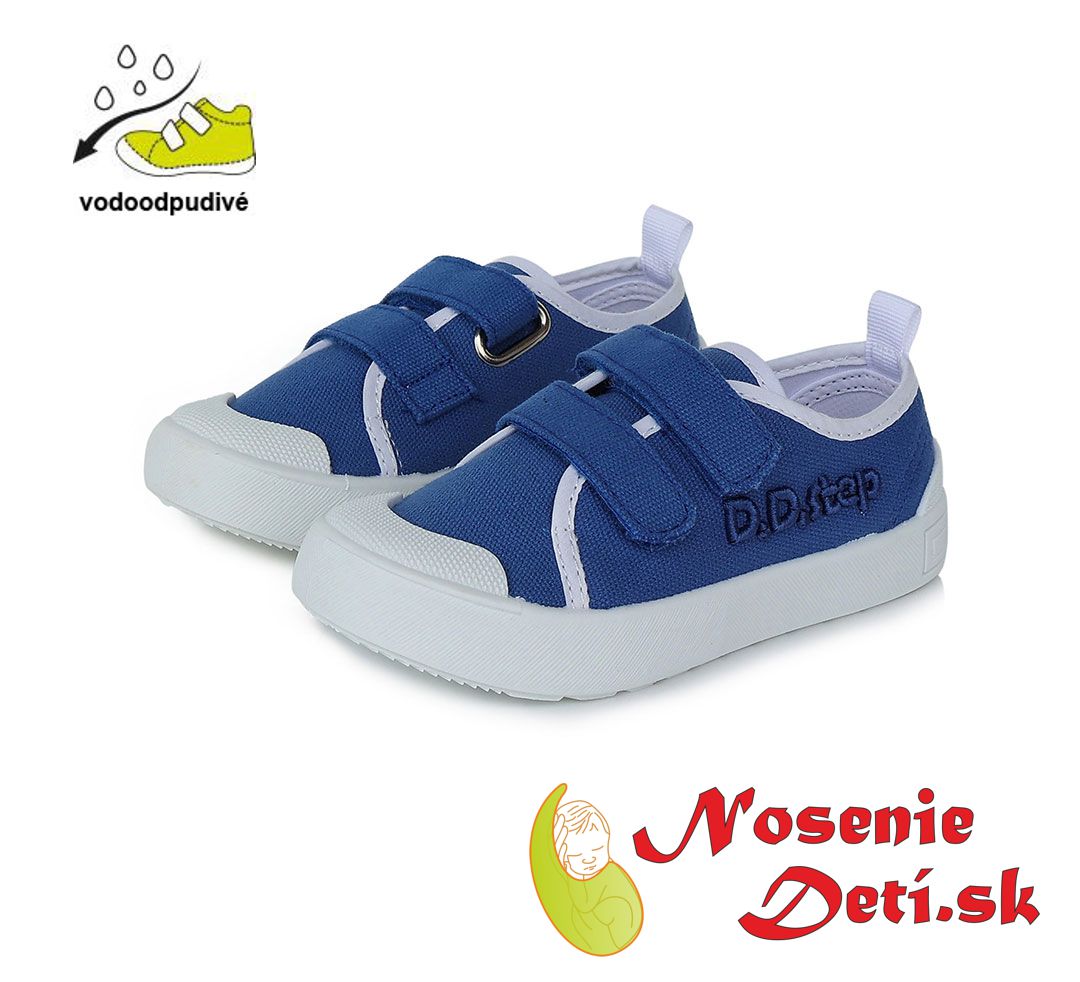 Chlapecké letní plátěnky D.D. Step Modré CSB-361A