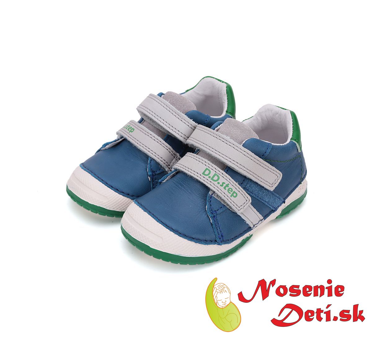 Chlapčenské jarné jesenné topánky D.D. Step 038-51626 Royal Blue