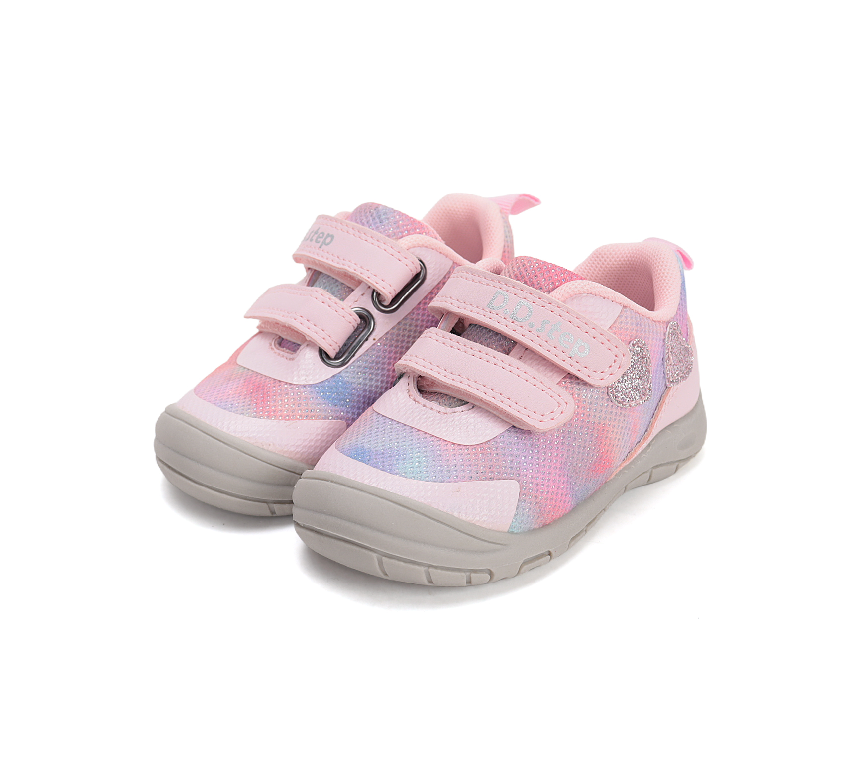 Dievčenské tenisky D.D. Step F065-61776B Strawberry Srdiečka