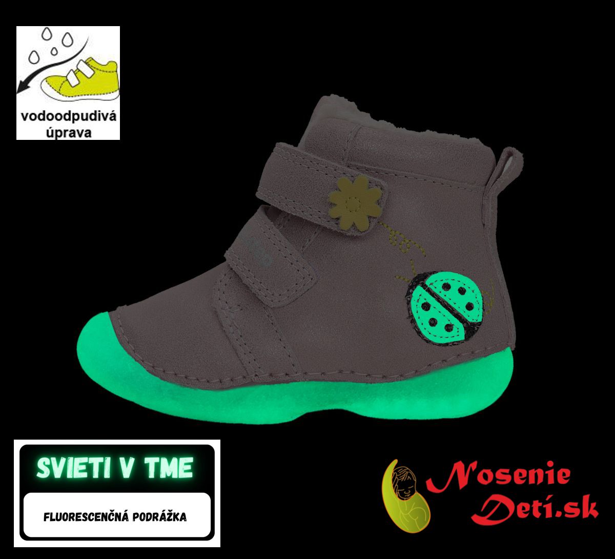 Dívčí zimní boty alternativa barefoot D.D. Step Mauve Beruška W015-42562B