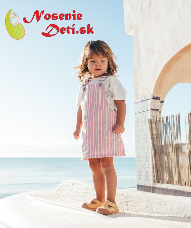 Dětské letní plátěnky Igor Caramelo Dijon Žluté
