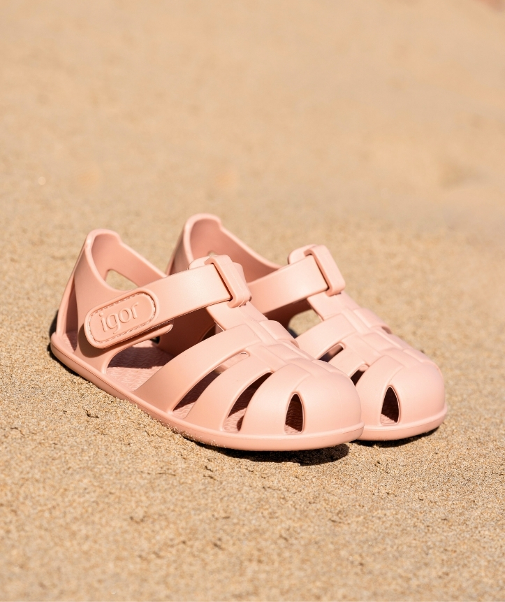 Dievčenské sandále Igor Nemo Solid Soft Pink Svetloružové Dievčenské sandále Igor Nemo Solid Soft Pink Svetloružové