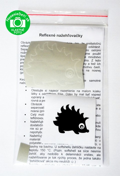 Reflexná nažehľovačka