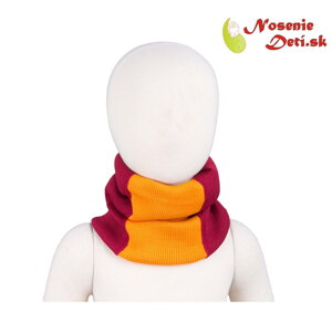 Merino nákrčník multitube Kid Raspberry Red