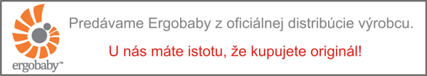 Autorizovaný predajca originálnych nosičov Ergobaby