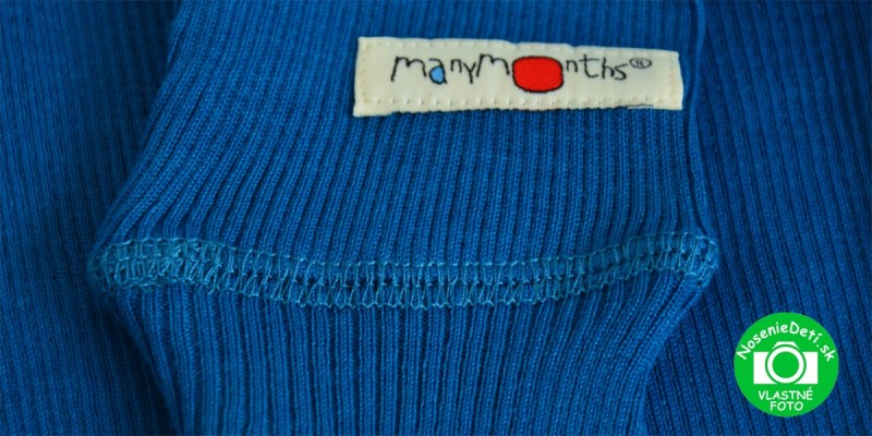 Detské tričko dlhý rukáv merino Manymonths