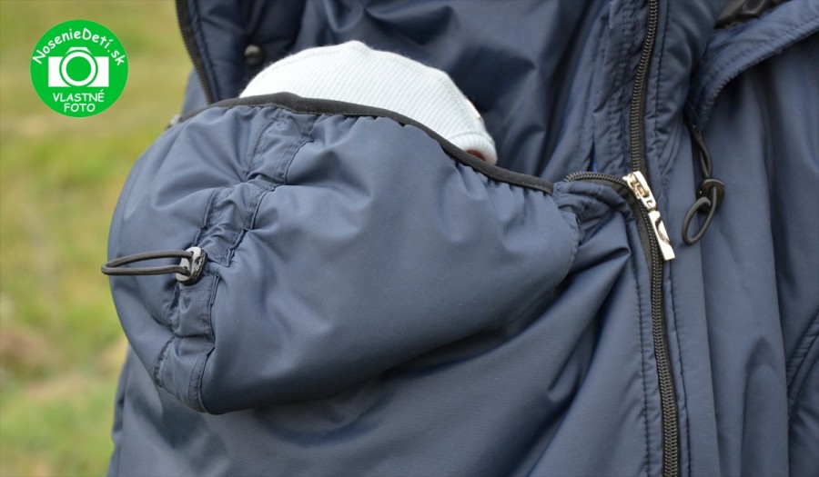 Zimná tehotenská a nosiaca zateplená bunda Zora