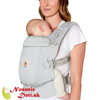 Detský ergonomický nosič Ergobaby Adapt Soft Touch Cotton Pearl Grey Šedý