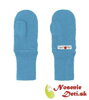 Detské rukavice merino s palcom Manymonths Provence Blue