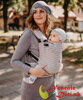 Rischino Flexi XCross White Little Hearts detský ergonomický nosič