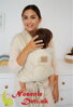 Manduca Sling elastická šatka na nosenie novorodencov Malý princ