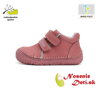 Dievčenské barefoot prechodné topánky D. D. Step Dark Pink 073-42466B