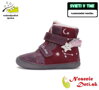 Dievčenské zimné kožené členkové topánky D.D. Step Raspberry Kométa 078-42604A