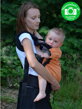 Ergonomický nosič Kibi Tekvica - obľúbený nosič na nosenie detí od 4-6 mesiacov veku. Dobre sadne väčšine postáv, aj oteckom.