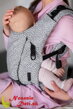 Detský ergonomický rastúci nosič Be Lenka 4ever Neo Bloom Grey Šedá