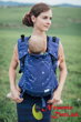 Detský ergonomický rastúci nosič Be Lenka 4ever Súhvezdia Modré