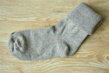 Dámske vlnené ponožky Hnedé