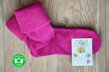 Diba vlnené ponožky pre deti - Cyklámenové