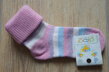 Diba vlnené ponožky pre deti - Prúžky Ružovomodré