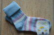 Diba vlnené ponožky pre deti - Prúžky Svetlomodré