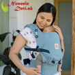 Detský ergonomický nosič na nosenie detí Ergobaby Adapt Heritage Blue