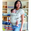 Detský ergonomický nosič Ergobaby Adapt Soft Touch Cotton Pearl Grey