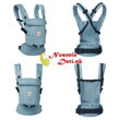 Detský ergonomický nosič Ergobaby Adapt Soft Touch Cotton Slate Blue
