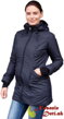 Tehotenská a nosiaca zimná bunda Zora Čierna - bez tehotenského bruška a noseného dieťatka ju môžete použiť ako klasickú zimnú bundu.