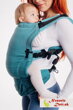 Detský ergonomický nosič LennyLamb LennyUpgrade Ombre Teal