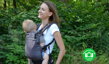 Nosenie detí Vám umožní zvládnuť viaceré stresové chvíľky dňa s úsmevom - ergonomický nosič Liliputi Graphit sivý