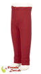 Manymonths legíny pre deti z merino vlny Cranberry Nectar