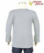 Detské merino tričko dlhý rukáv Manymonths Bright Silver