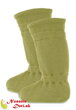 Merino vlnené vysoké čižmičky pre deti Manymonths Pea Purée