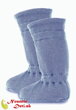 Merino detské botičky Manymonths Winter Blue Mist