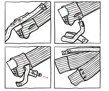 Merino návleky na nožičky Manymonths - v lemoch je dierovaná gumička, pomocou ktorej je možné lemy zúžiť podľa potreby.